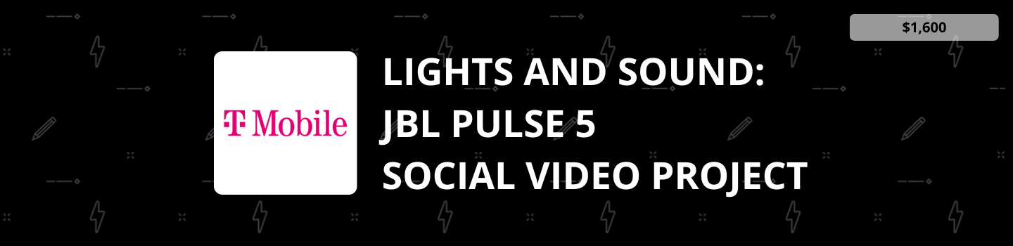 Lights and Sound: JBL Pulse 5 Social Video Project