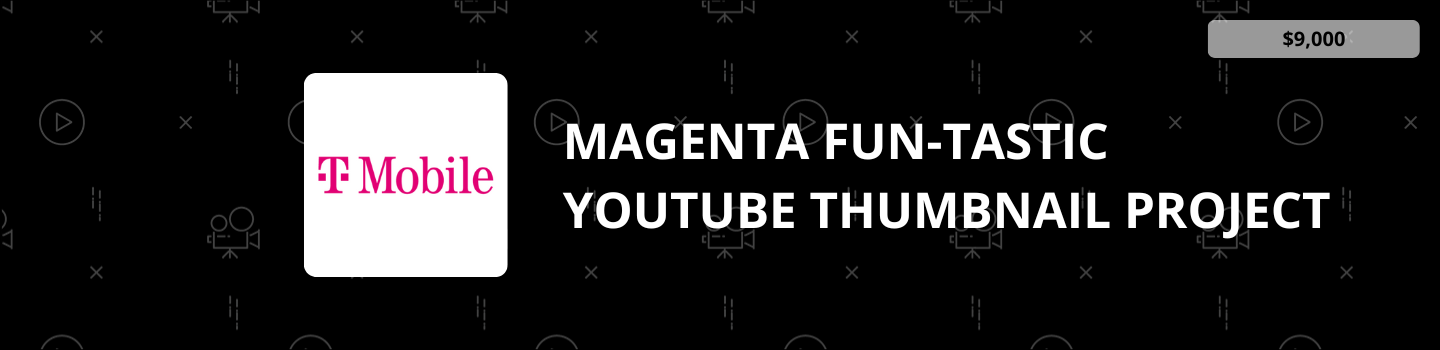 Magenta Fun-tastic YouTube Thumbnail Project