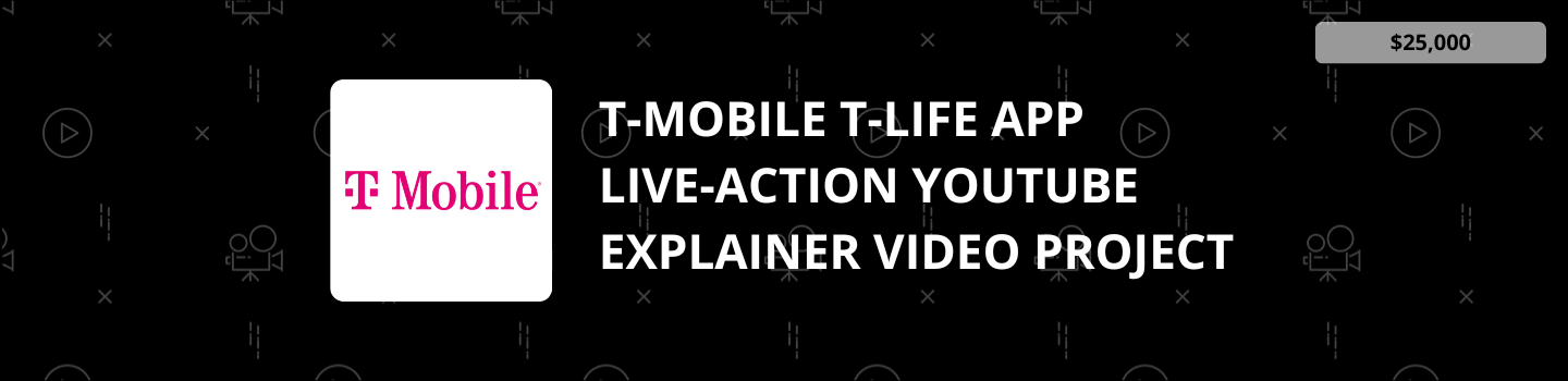 T-Mobile T-Life App Live-Action YouTube Explainer Video Project