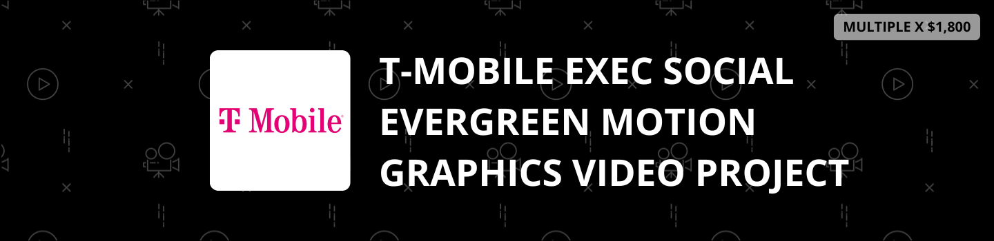 T-Mobile Exec Social Evergreen Motion Graphics Video Project