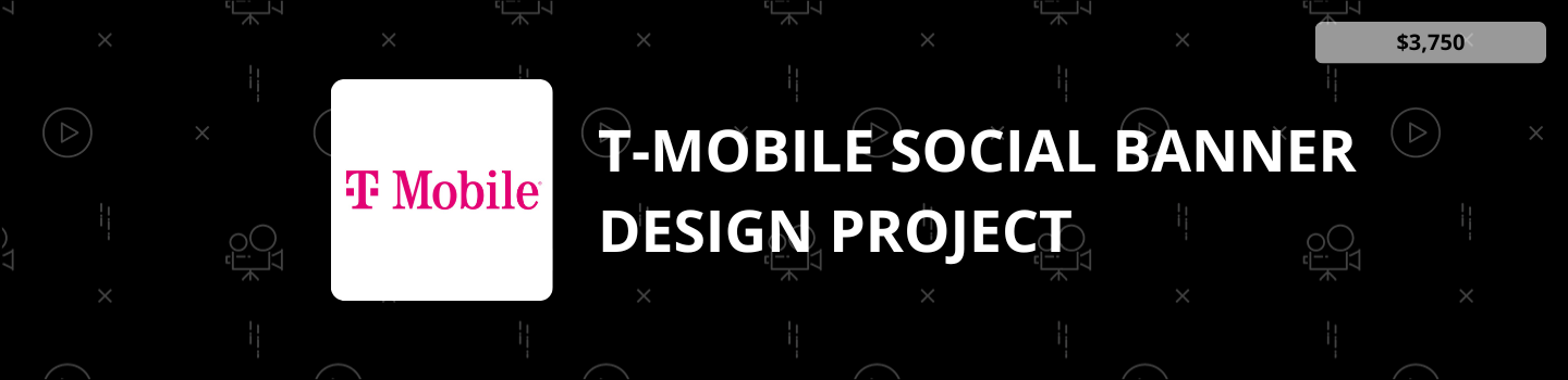 T-Mobile Social Banner Design Project