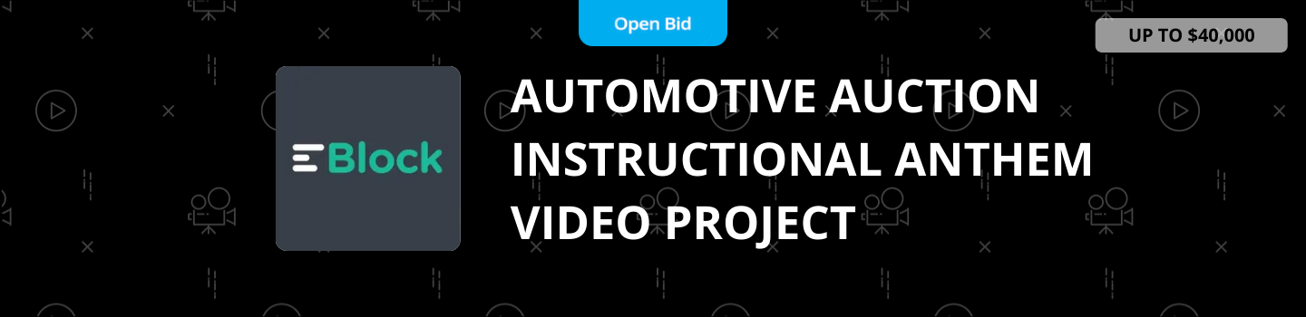 EBlock Automotive Auction Anthem Video Project