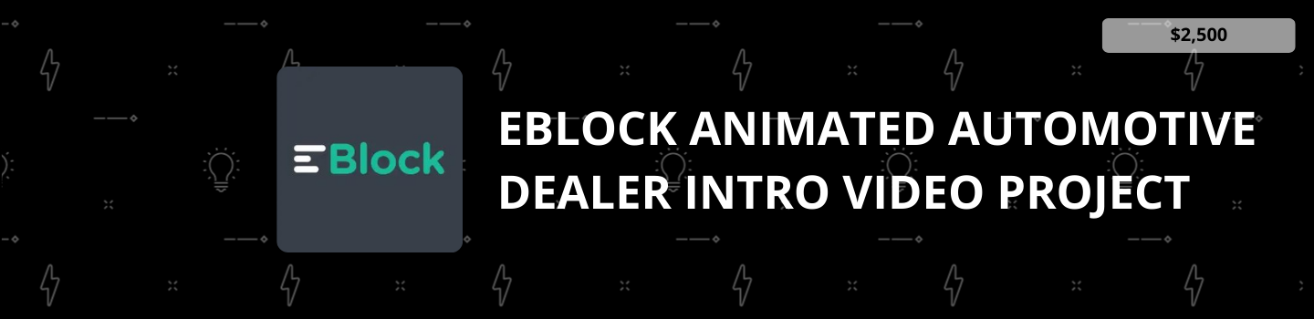 EBlock Animated Automotive Dealer Intro Video Project