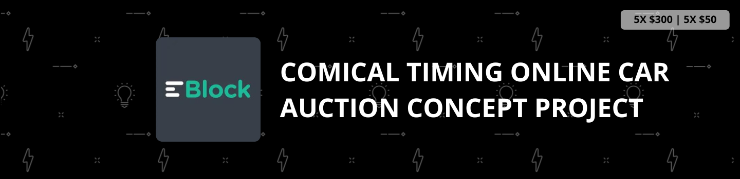 Comical Timing Online Car Auction Concept Project