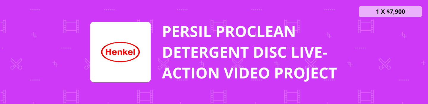Persil ProClean Detergent Disc Live-Action Video Project