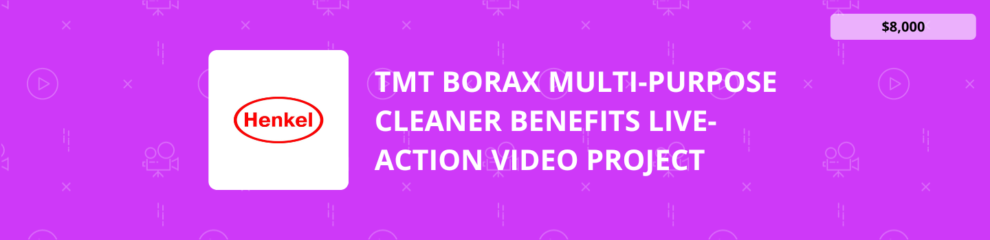 TMT Borax Multi-Purpose Cleaner Benefits Live-Action Video Project