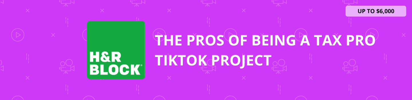 The Pros of Being a Tax Pro TikTok Project