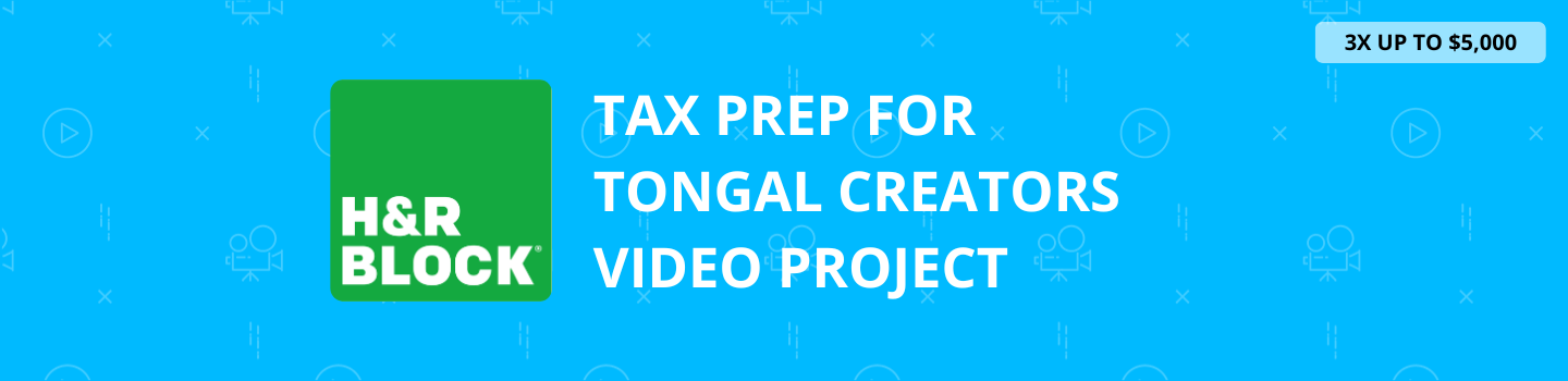Tax Prep for Tongal Creators Video Project