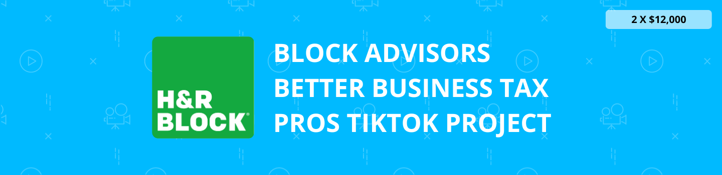 Block Advisors Better Business Tax Pros TikTok Project