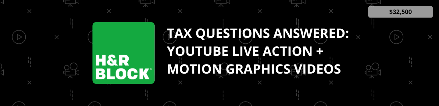 Tax Questions Answered: YouTube Live Action + Motion Graphics Videos