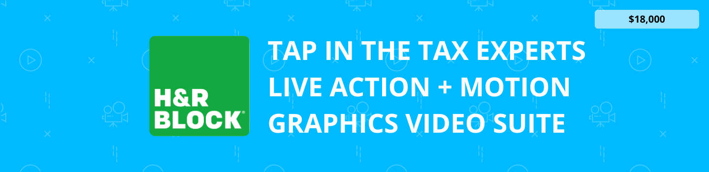 Tap In the Tax Experts Live Action + Motion Graphics Video Suite