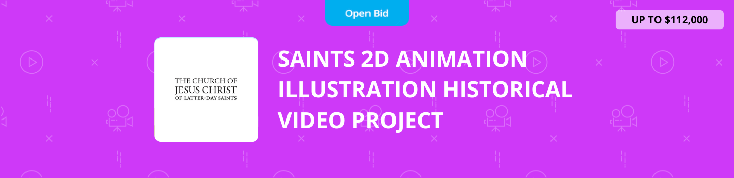 Saints 2D Animation/Illustration Historical Video Project