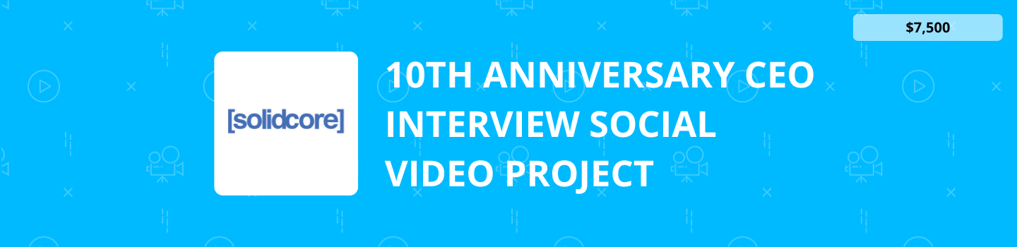10th Anniversary CEO Interview Social Video Project
