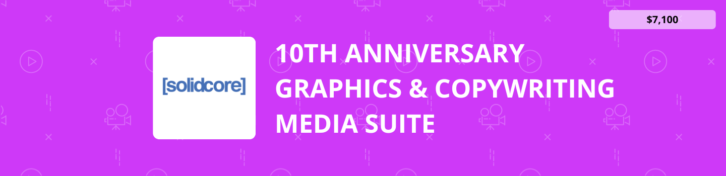 10th Anniversary Graphics & Copywriting Media Suite