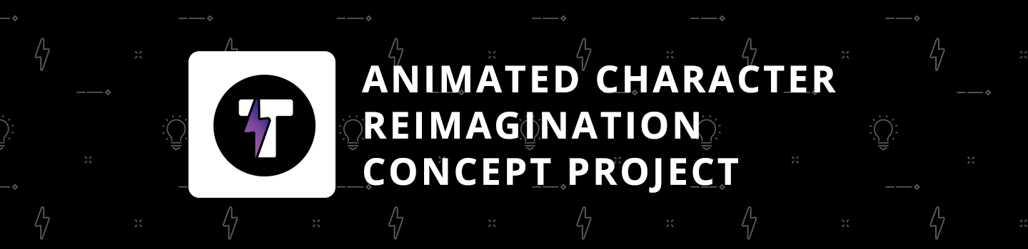 Animated Character Reimagination Concept Project