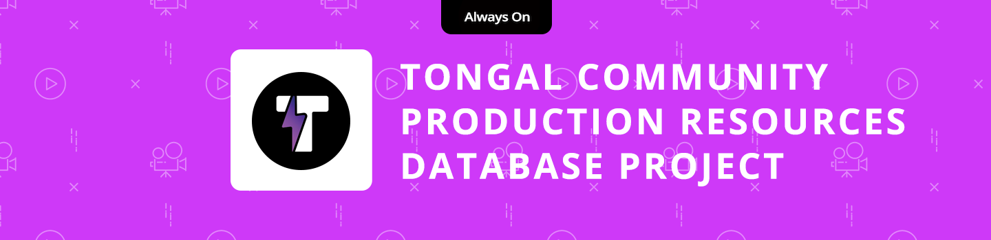 Tongal Community Production Resources Database Project