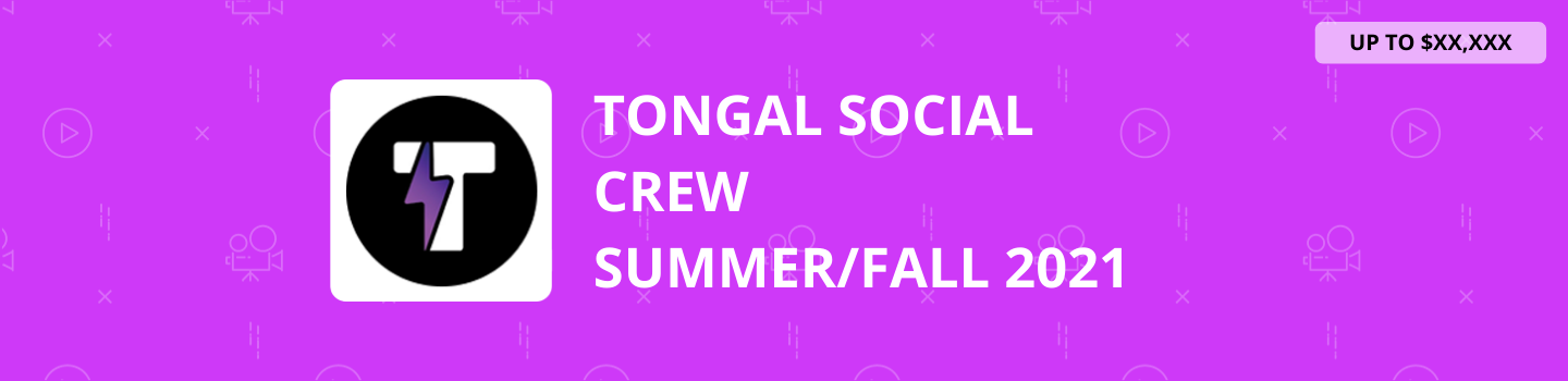 Tongal Social Crew Summer / Fall 2021