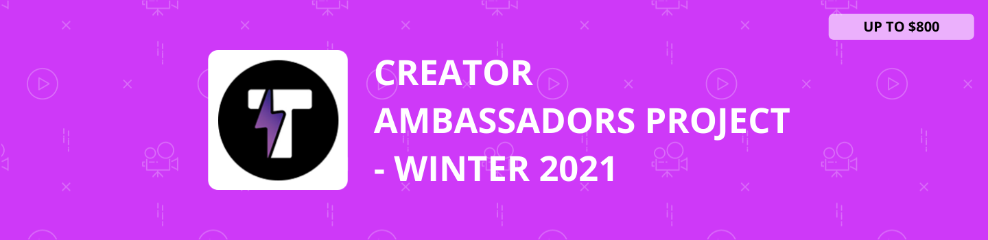 Creator Ambassadors Project - Winter 2021