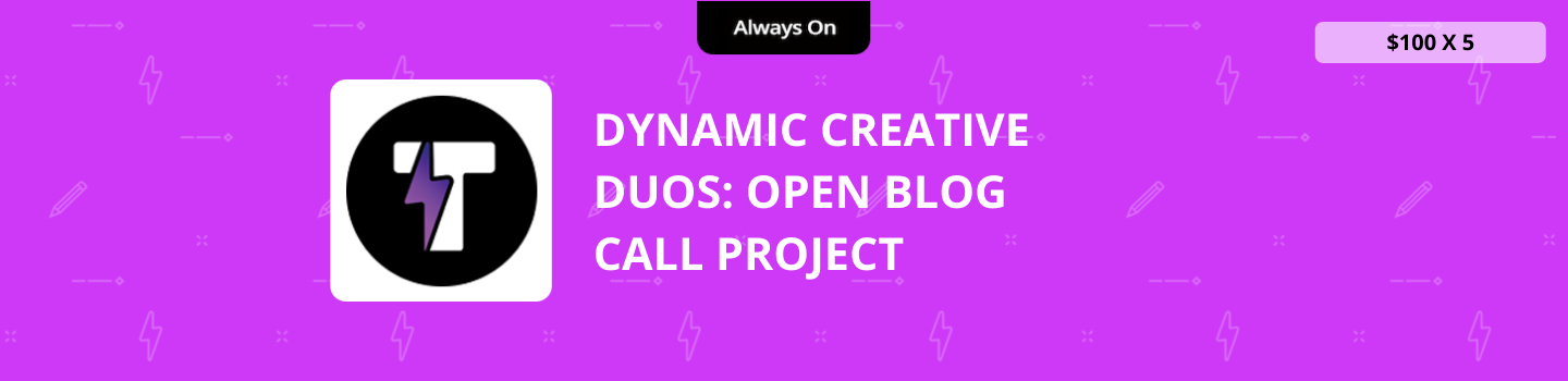 Dynamic Creative Duos: Open Blog Call Project