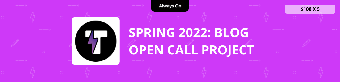 Spring 2022: Blog Open Call Project