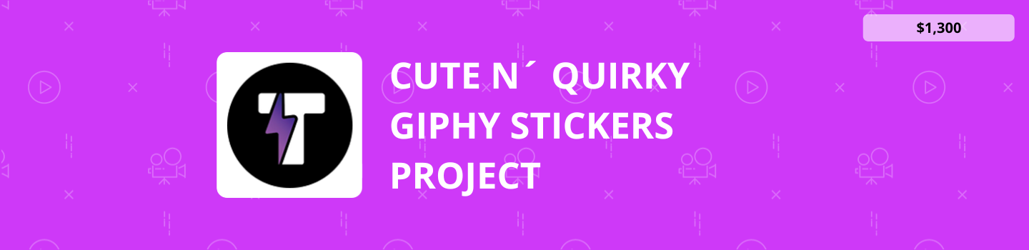 Cute N' Quirky GIPHY Stickers Project