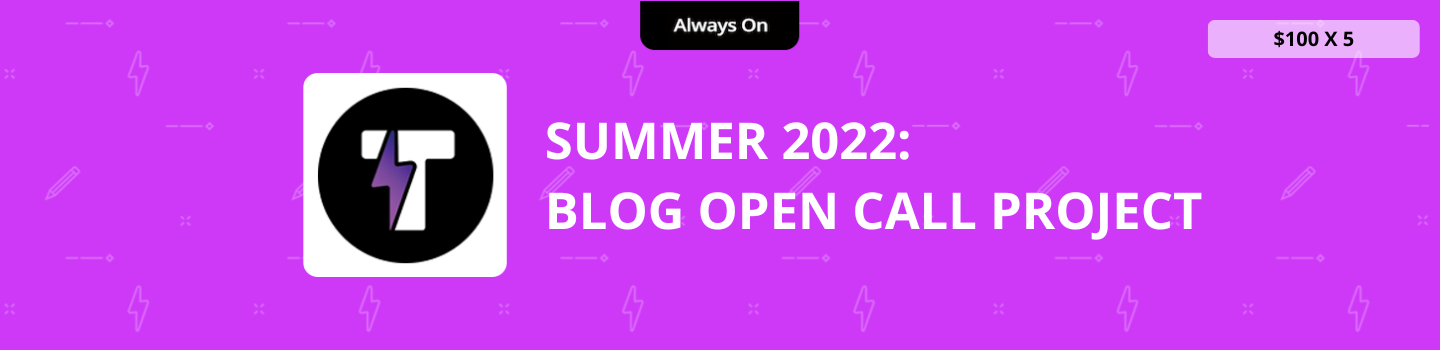 Summer 2022: Blog Open Call Project