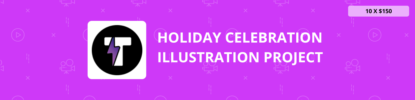 Holiday Celebration Illustration Project