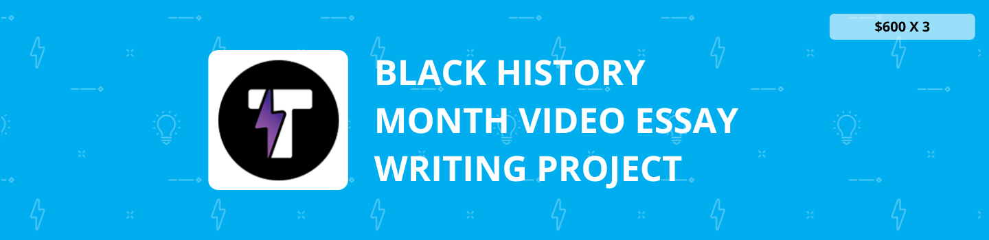 Black History Month Video Essay Writing Project