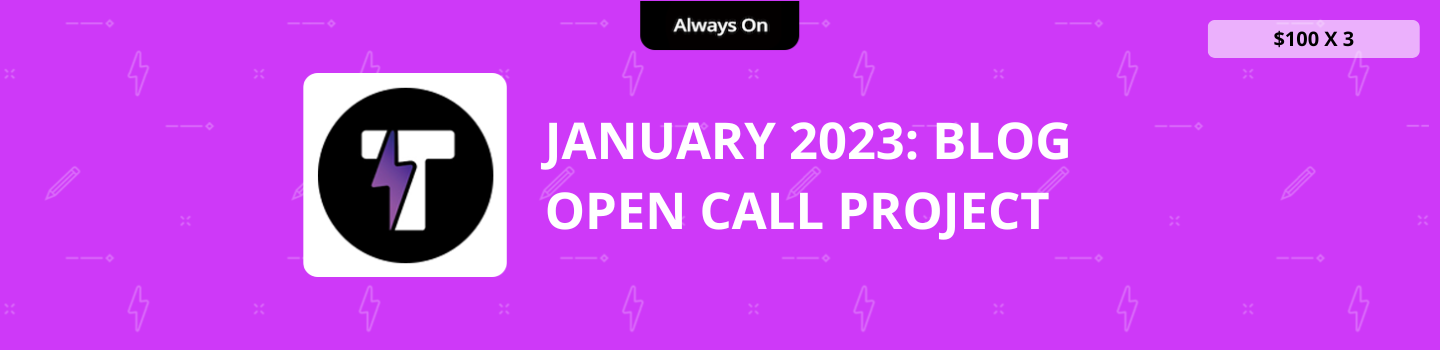 January 2023 Blog Open Call Project