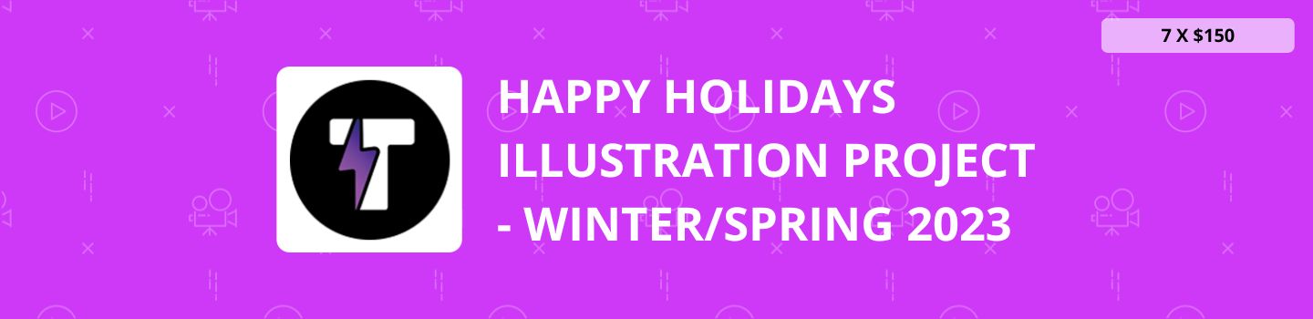 Holiday Illustration Project Winter Spring 2023