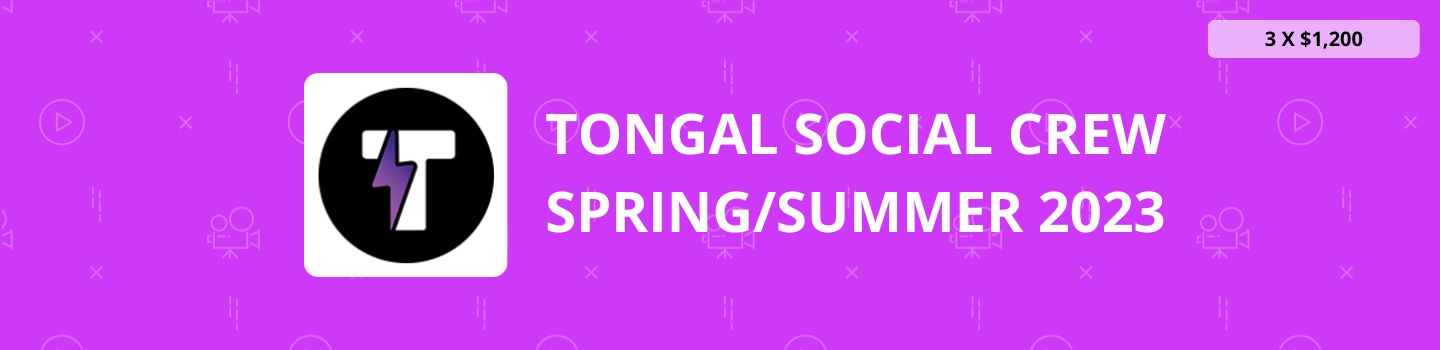 Tongal Social Crew Spring/Summer 2023