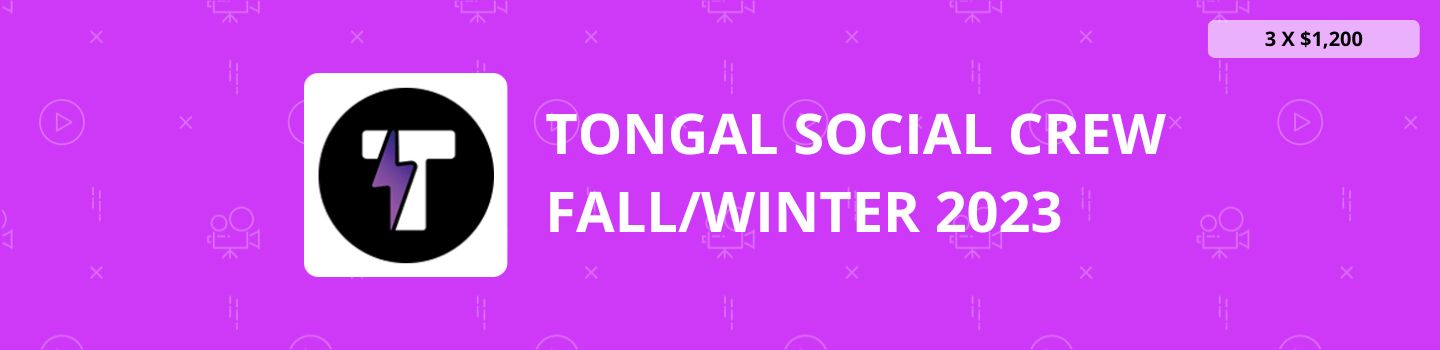 Tongal Social Crew Fall/Winter 2023