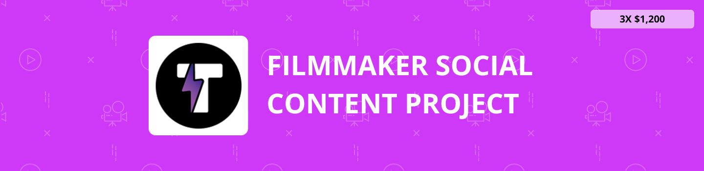 Filmmaker Social Content Project