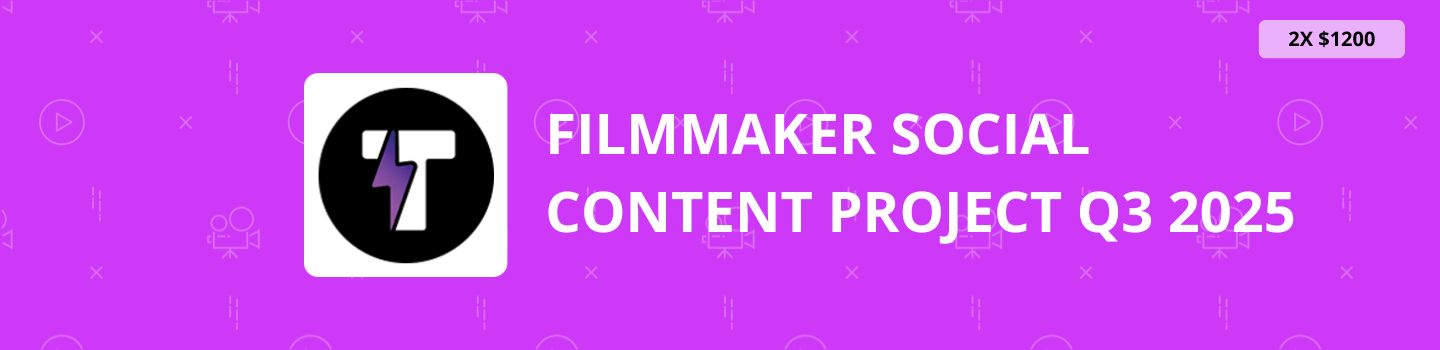 Filmmaker Social Content Project Q3 2025