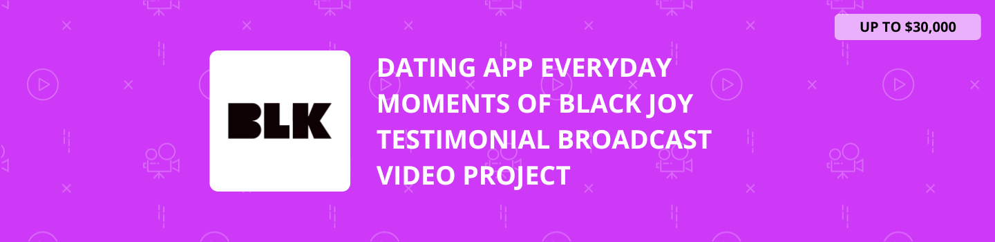 Dating App Everyday Moments of Black Joy Testimonial Broadcast Video Project