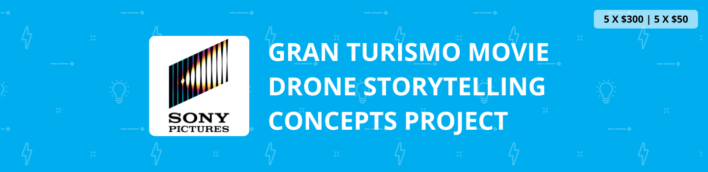 Gran Turismo Movie Drone Storytelling Concepts Project