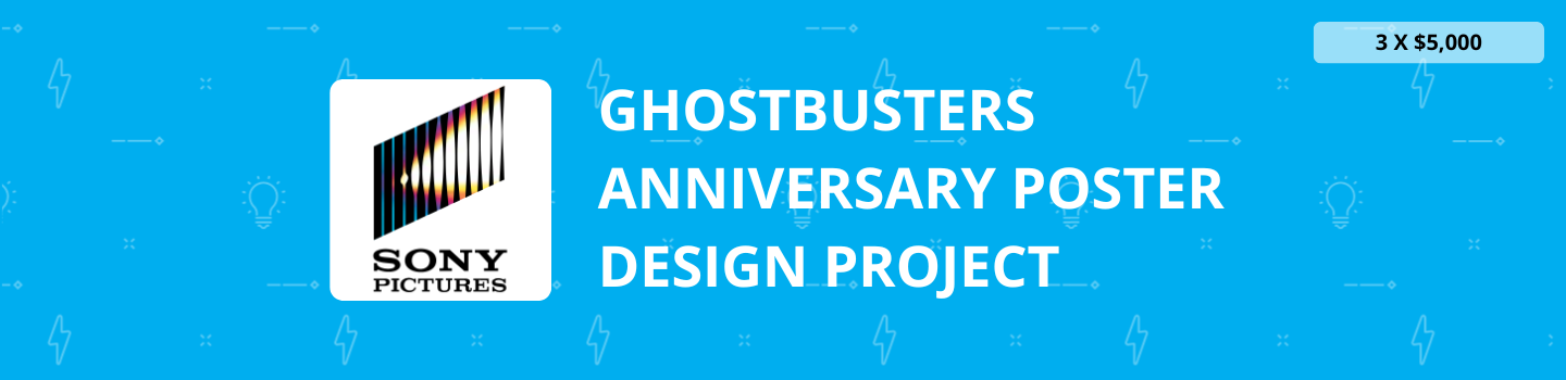 Ghostbusters Anniversary Poster Design Project