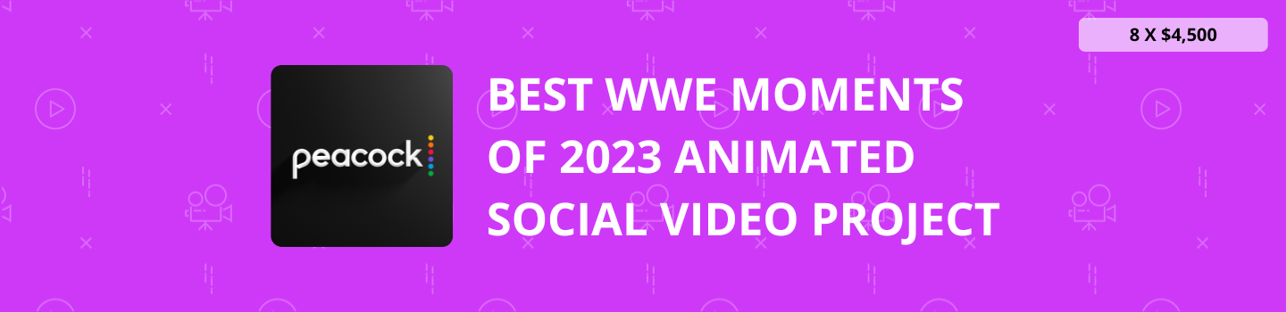 Best WWE Moments of 2023 Animated Social Video Project