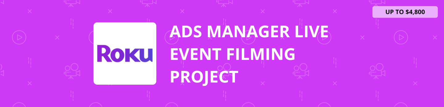 Ads Manager Live Event Filming Project