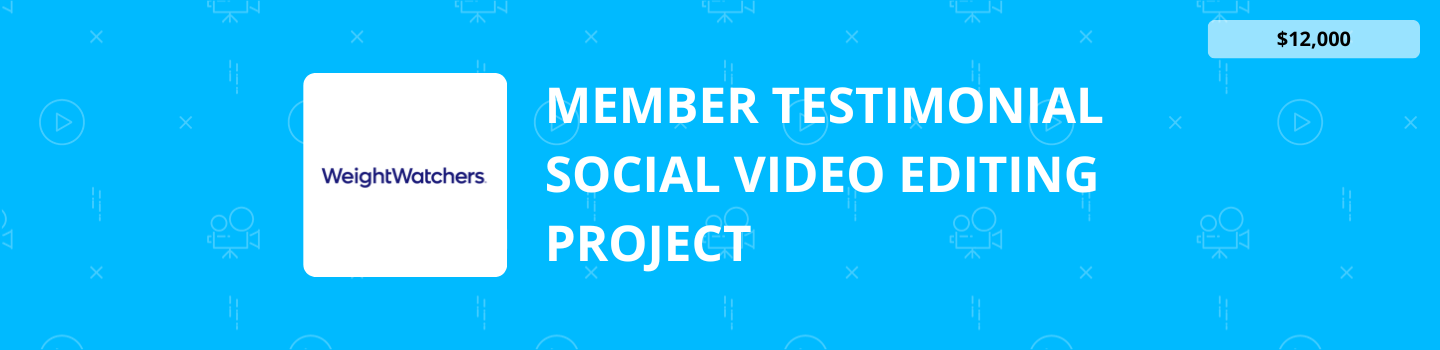 Member Testimonial Social Video Editing Project
