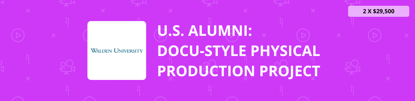 Walden University U.S. Alumni: Docu-Style Physical Production Project