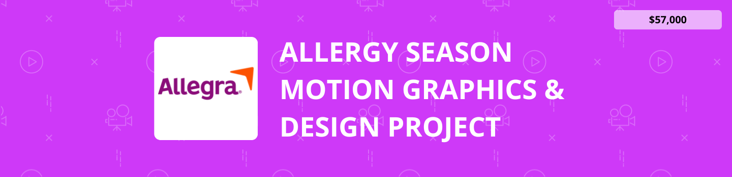 Allergy Season Motion Graphics and Design Project