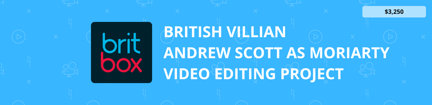 British Villian Andrew Scott as Moriarty Video Editing Project