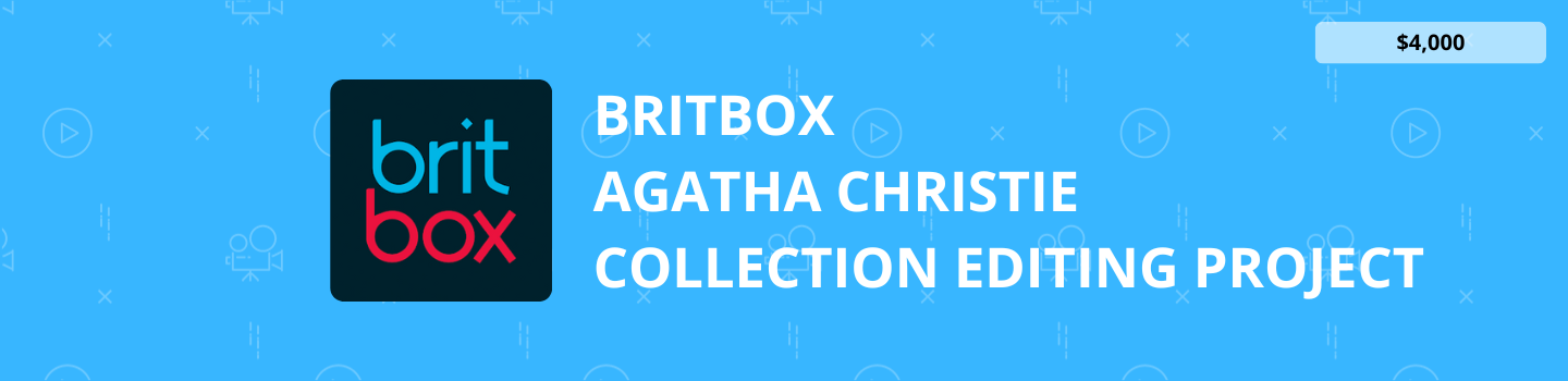 BritBox Agatha Christie Collection Editing Project