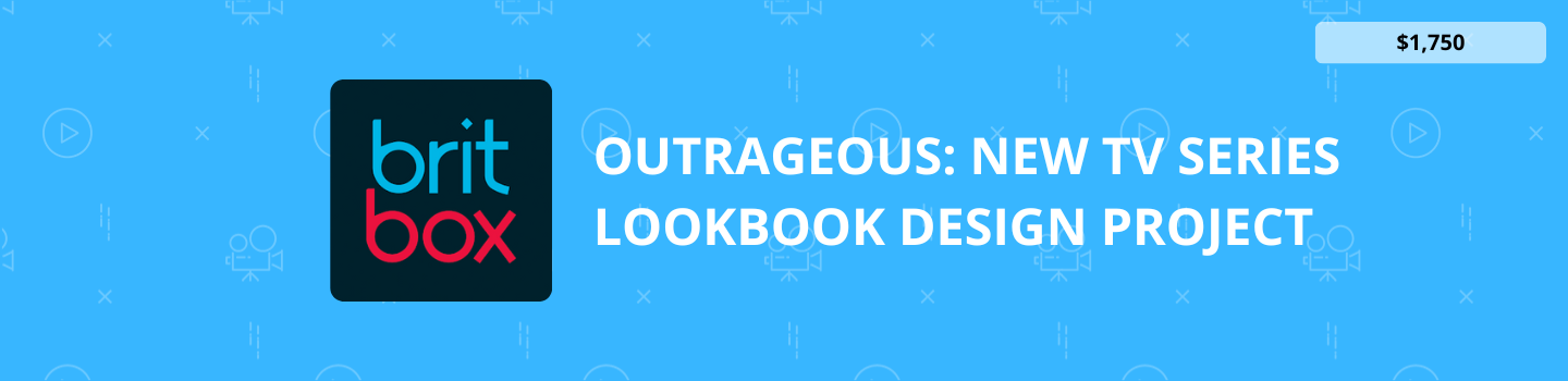 Outrageous: New TV Series LookBook Design Project