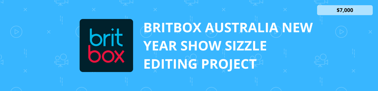 BritBox Australia New Year Show Sizzle Editing Project