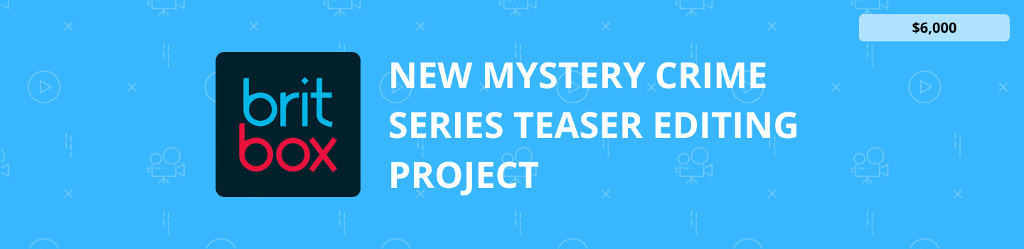New Mystery Crime Series Teaser Editing Project