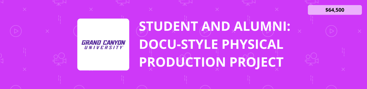 Student and Alumni: Docu-Style Physical Production Project