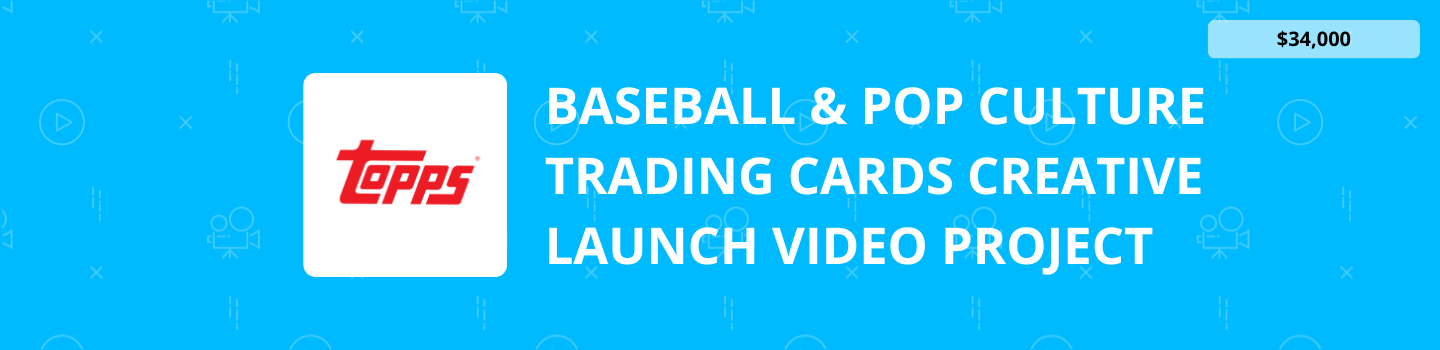 Baseball and Pop Culture Trading Cards Creative Launch Video Project