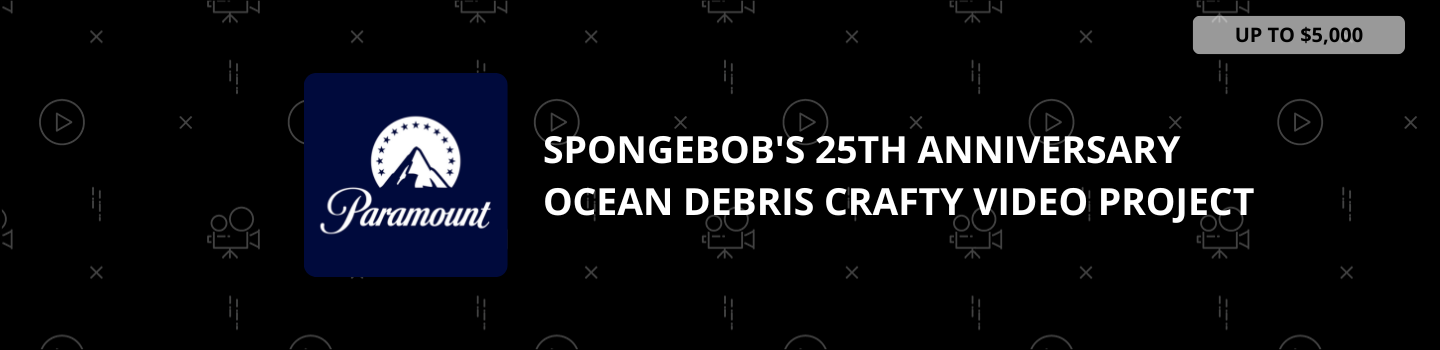 SpongeBob's 25th Anniversary Ocean Debris Crafty Video Project